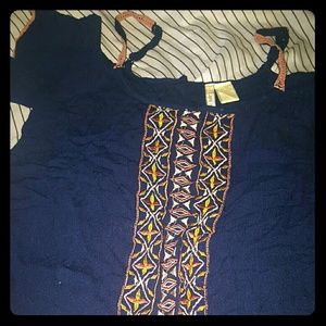 Over the shoulder shirt